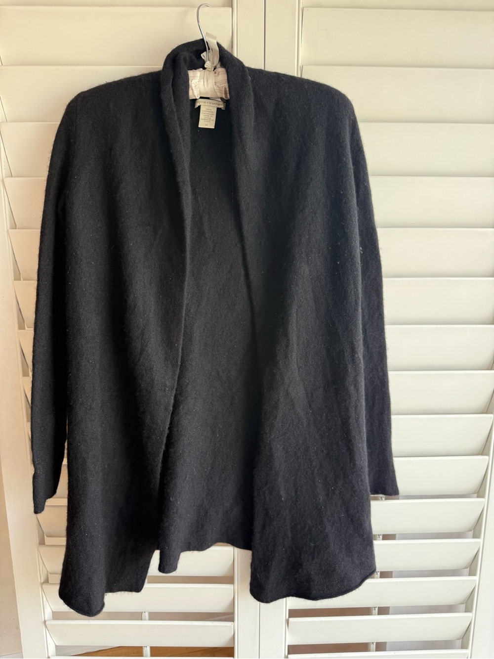 Cashmere White + warren cardigan